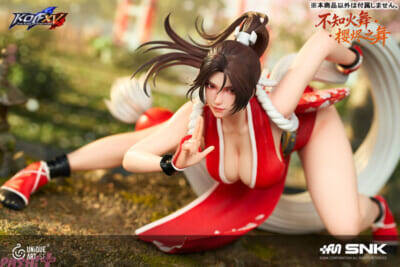 セクシーすぎるポーズとコスチュームに脱帽。『THE KING OF FIGHTERS XV』不知火舞が桜燼ノ舞Ver.でフィギュア化！