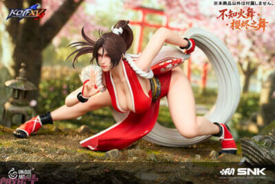 セクシーすぎるポーズとコスチュームに脱帽。『THE KING OF FIGHTERS XV』不知火舞が桜燼ノ舞Ver.でフィギュア化！