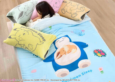 『ポケモンスリープ』寝苦しい夏をポケモンと一緒に快適さアップデート！ 『昭和西川』コラボから初の春夏アイテムが登場