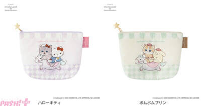 mofusandとサンリオによる夢のコラボ第3弾が決定！ 「遊園地へおでかけ」がテーマのかわいいぽてふわマスコットやぷっくりシールが登場