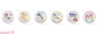 mofusandとサンリオによる夢のコラボ第3弾が決定！ 「遊園地へおでかけ」がテーマのかわいいぽてふわマスコットやぷっくりシールが登場