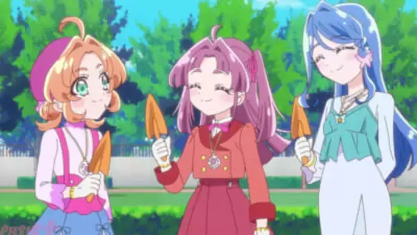 【たんプリ】学園の花壇の整備を手伝うあんなたち。しかし、百日草の花だけがすべて切り取られていて…？ アニメ『名探偵プリキュア！』第30話「エクリプス・シャドウ」あらすじ＆先行カット