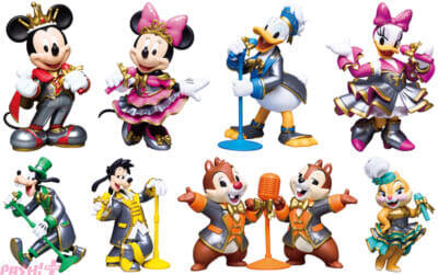 【ディズニー】ミッキーがファンサービスでハートポーズを見せる！ メロつくこと必至の「Happyくじ『Disney IDOL ON STAGE』」が9月26日より発売