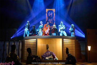 「舞台『刀剣乱舞』禺伝 矛盾源氏物語～再演～」東京公演が開幕！ 刀剣男士6振り及び光源氏キャスト7名のコメントと公演写真が到着