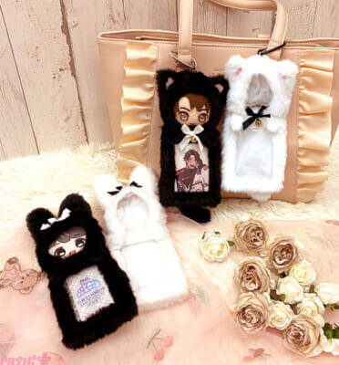 【推し活】推しのぬいぐるみとグッズをいっしょに持ち歩ける！ 「nui.ハグぬいトレカケース Sサイズ ネコ /ウサギ」が新登場