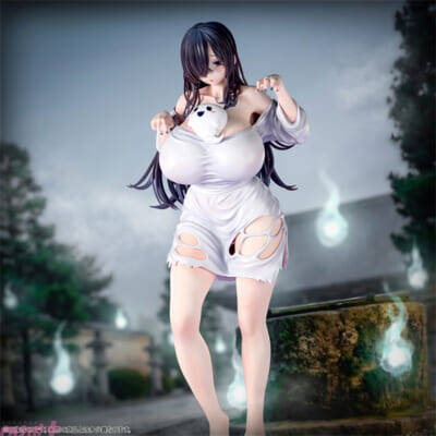 ボロ布からこぼれんばかりの爆乳がたまらない…！『おばけ図鑑 幽霊「幽子さん」』フィギュアが再販決定