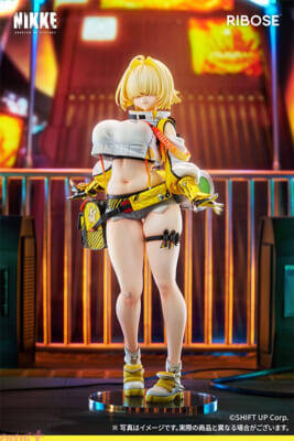大迫力バスト＆ムチムチなスタイルを再現！ 『勝利の女神：NIKKE』エレグがフルチャージのエネルギーをまとって華やかに立体化