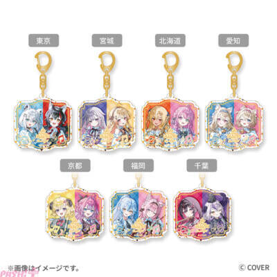 【ホロライブ】音楽祭がテーマの描きおろしグッズは地域限定アイテムも登場！ 新たなポップアップイベント「hololive BASE on Tour！ 2026 Duet Stage！」が開催