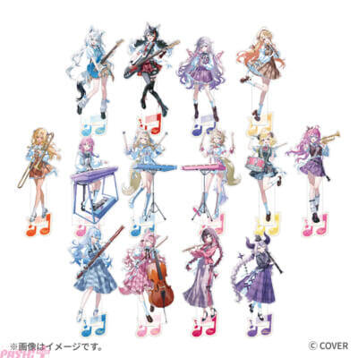 【ホロライブ】音楽祭がテーマの描きおろしグッズは地域限定アイテムも登場！ 新たなポップアップイベント「hololive BASE on Tour！ 2026 Duet Stage！」が開催