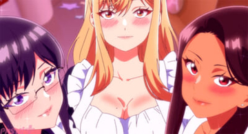 アニメ『ギルティホール』3人の教え子から上目遣いされる佐々木は、最後に夢を愉しむ…！ 最終回・第8話「みんなまとめてご指名ですか？」あらすじ＆先行カット