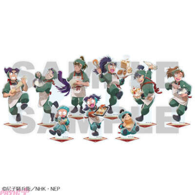 アニメ『忍たま乱太郎』調理実習がテーマの描き下ろしグッズが登場！ 「オールハーツ・カンパニー」とのコラボが開催