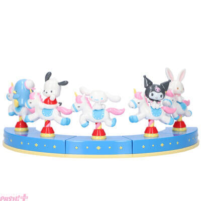 【サンリオ】カプセルトイで人気の『Shaky! サンリオキャラクターズ メリーゴーランド』ブラインドBOXで登場！ ハローキティやクロミたちがラインナップ