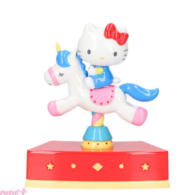 【サンリオ】カプセルトイで人気の『Shaky! サンリオキャラクターズ メリーゴーランド』ブラインドBOXで登場！ ハローキティやクロミたちがラインナップ