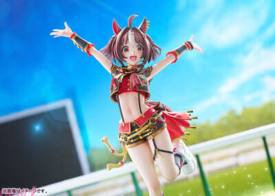 『ウマ娘』健康的で引き締まったスタイルを自然な立体感で再現！ グランアレグリアが勝負服「すまいる・まい・うぇい！」の姿でフィギュア化