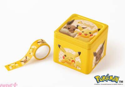『ポケモン』大人気のクッキーサンドがピカチュウ＆イーブイ缶になって登場！ かわいいマスキングテープ付きで新発売