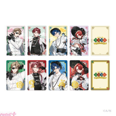 【にじさんじ】エデン組5周年グッズはチャイナ風スタイル！ 各ライバーグッズ付属の箔押し複製サイン入りポストカードにも注目の「エデン組 5th Anniversary」グッズが登場