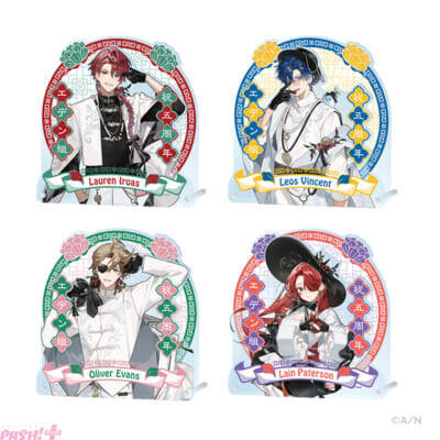 【にじさんじ】エデン組5周年グッズはチャイナ風スタイル！ 各ライバーグッズ付属の箔押し複製サイン入りポストカードにも注目の「エデン組 5th Anniversary」グッズが登場