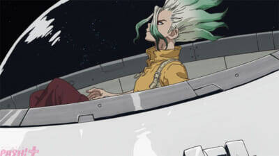 アニメ『Dr.STONE SCIENCE FUTURE』ついに完成した月面ロケットが千空、コハク、スタンリーを乗せて宇宙へと旅立つ！ 第35話「GIANT STEP」あらすじ＆先行カット