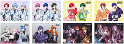 いれいす、すたぽら、クロノヴァ、ブラフラのグッズがアニメイトで7月より発売決定！ パネル展示やフェアも開催