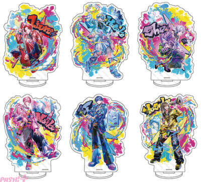 いれいす、すたぽら、クロノヴァ、ブラフラのグッズがアニメイトで7月より発売決定！ パネル展示やフェアも開催