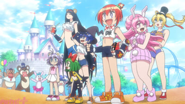 アニメ『炎の闘球女 ドッジ弾子』弾子たちは“裏超闘球大会”の会場・東京デスデスランドに足を踏み入れる！ 第7話「開幕！裏超闘球大会！」あらすじ＆先行カット