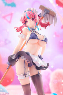 【カナチョロ】流麗なボディラインと艶めくパール塗装に見惚れる。アニメ『カナン様はあくまでチョロい』高潔カナンが水着メイド姿でフィギュア化