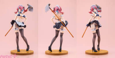 【カナチョロ】流麗なボディラインと艶めくパール塗装に見惚れる。アニメ『カナン様はあくまでチョロい』高潔カナンが水着メイド姿でフィギュア化