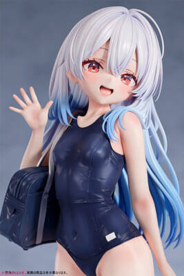 スクール水着越しに伝わる健康的な曲線美を堪能！ スクール水着姿の美少女「月島ほとり」がフィギュアで新登場