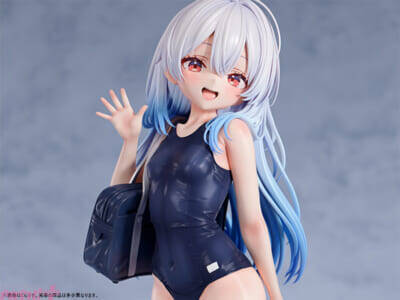 スクール水着越しに伝わる健康的な曲線美を堪能！ スクール水着姿の美少女「月島ほとり」がフィギュアで新登場