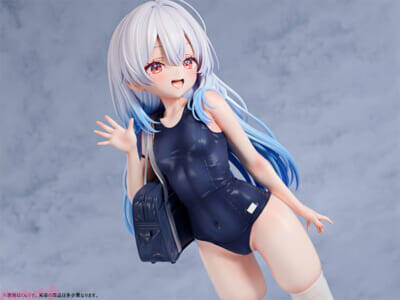 スクール水着越しに伝わる健康的な曲線美を堪能！ スクール水着姿の美少女「月島ほとり」がフィギュアで新登場