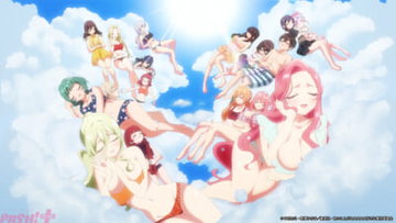 【アニメ100カノ】恋太郎ファミリーが水着姿で家族風呂！ アニメ『君のことが大大大大大好きな100人の彼女』第33話「水着本気温泉地獄めぐりのち天国」あらすじ＆先行カット