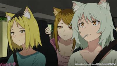 アニメ『ヤニねこ』家賃の代わりに草むしりをするヤニねこだが、視線は大家のキャベツ畑に向いていて…!? 第3話「ニャーはボケよりツッコミ寄りにゃ」あらすじ＆先行カット