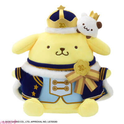 【サンリオ】ポムポムプリン30周年記念！ 特別ボイスを新規収録のカワイイぬいぐるみが『おしゃべりポムポムプリン 30th anniversary!』新登場