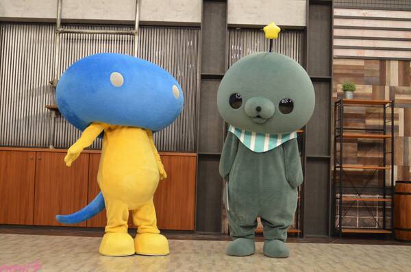 【教育番組】投稿開始から2周年を記念した「教育映画祭」の開催＆中編アニメの制作が決定！タマ、パウルを演じる中村カンナさん、スカパーのスカッピーと3人で会見に。収録直後の中村さんにインタビュー！後編