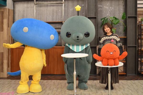 【教育番組】投稿開始から2周年を記念した「教育映画祭」の開催＆中編アニメの制作が決定！タマ、パウルを演じる中村カンナさん、スカパーのスカッピーと3人で会見に。収録直後の中村さんにインタビュー！後編