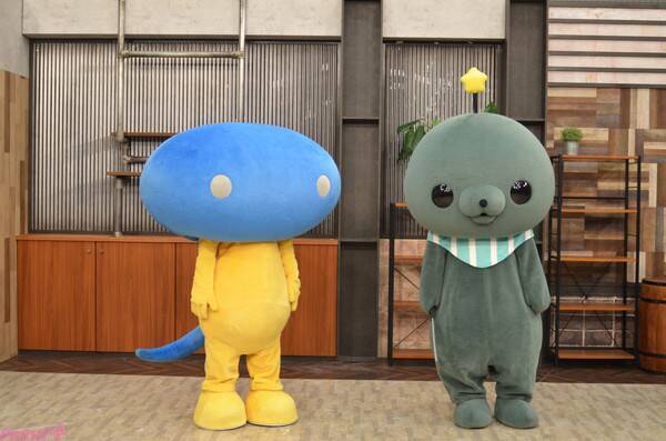 【教育番組】投稿開始から2周年を記念した「教育映画祭」の開催＆中編アニメの制作が決定！タマ、パウルを演じる中村カンナさん、スカパーのスカッピーと3人で会見に。収録直後の中村さんにインタビュー！後編