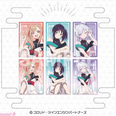 『超かぐや姫！』かぐや、彩葉、ヤチヨのコラボライブ衣装の新規描き下ろしグッズが登場！ 「くじクリフ」よりオンラインくじが発売