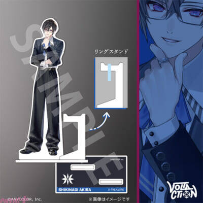 【にじさんじ】VOLTACTION(ヴォルタクション)の風楽奏斗、渡会雲雀、四季凪アキラ、セラフ・ダズルガーデンが監修！ インデックスリング(指輪)＆撮り下ろしビジュアル使用のアクリルジュエリースタンドが予約開始