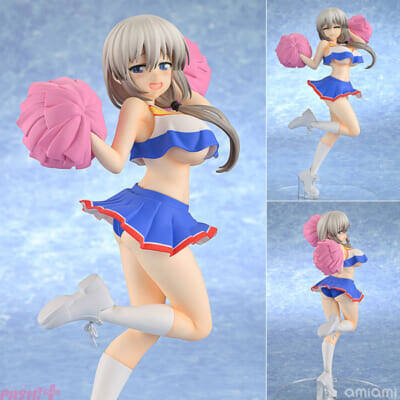 “SUGOI DEKAI”バストに視線釘付け…！ アニメ『宇崎ちゃんは遊びたい！ω』チアガール姿の宇崎花と宇崎月がフィギュアで登場