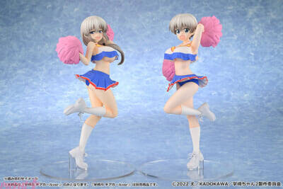 “SUGOI DEKAI”バストに視線釘付け…！ アニメ『宇崎ちゃんは遊びたい！ω』チアガール姿の宇崎花と宇崎月がフィギュアで登場