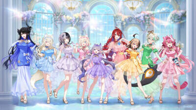 【ホロライブ】9周年の感謝を込めて、ドレスアップしたホロライブメンバーたちが登場！ 全国巡回展示会「hololive Grand Reception ～感謝を込めた招待状～」が開催