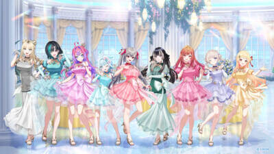 【ホロライブ】9周年の感謝を込めて、ドレスアップしたホロライブメンバーたちが登場！ 全国巡回展示会「hololive Grand Reception ～感謝を込めた招待状～」が開催