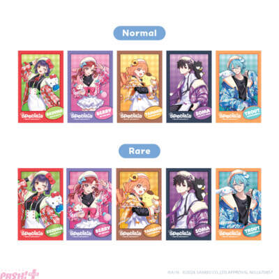 【にじさんじ】七瀬すず菜、早乙女ベリー、雲母たまこ、酒寄颯馬、渚トラウトの「Speciale(すぺしゃーれ)」がキティちゃんやシナモロールたちとコラボ！ 「Speciale×サンリオキャラクターズ」グッズが登場