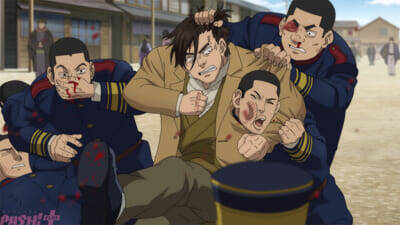 アニメ『ゴールデンカムイ』うたた寝をしていた杉元は、菊田との出会いにまつわる夢を見る。最終章第8話(第五十七話)「東京愛物語」あらすじ＆先行カット