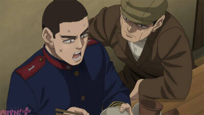 アニメ『ゴールデンカムイ』うたた寝をしていた杉元は、菊田との出会いにまつわる夢を見る。最終章第8話(第五十七話)「東京愛物語」あらすじ＆先行カット