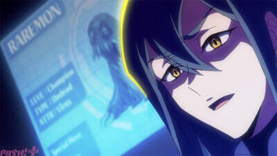 アニメ『デジモンビートブレイク』トモロウたちは賞金首の犯行現場で不自然な3人組と出会う。第13話「五行星会議」あらすじ＆先行カット