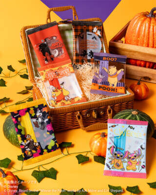 【ディズニー】お菓子やカボチャモチーフの仮装をしたミッキーたちがかわいい！ Happyくじ『Disney ハロウィン 2026』が10月2日より発売