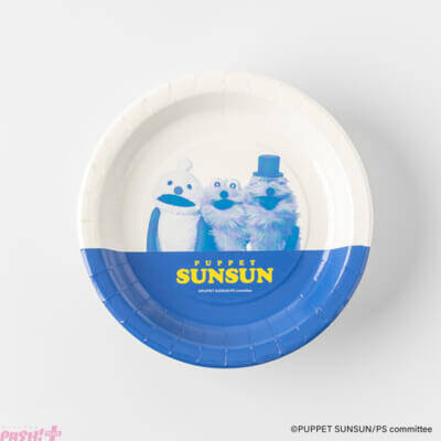 『パペットスンスン』かわいいデザインはお出かけやピクニックにもオススメ！ ジッパーバッグやペーパープレートなどのキッチン雑貨＆衛生雑貨が登場