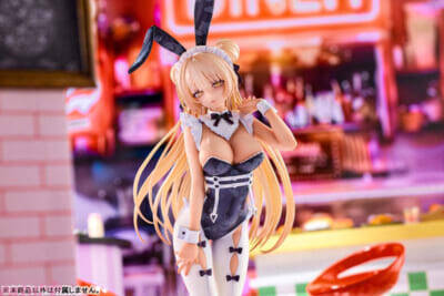パーツ交換で逆バニー姿も再現可能!? rurudo氏イラスト同人誌『LOVEIT』よりBLANC(ブラン)ちゃんがフィギュア化