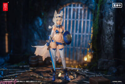 少女の柔らかな肌質感を忠実に再現!? 蝸之殼Snail Shellより『RPG-05 勇者 迅狼ウルフ 1/12スケール 完成品アクションフィギュア』が案内中